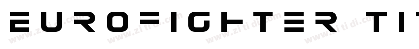 Eurofighter Title字体转换